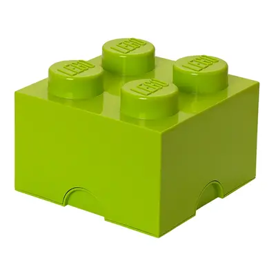 LEGO úložný box 4 - světle zelená