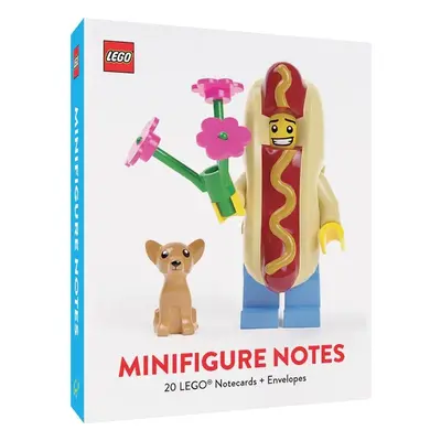 DVĚDĚTI Chronicle Books LEGO® Notes 20 poznámkových lístků k mini figurce