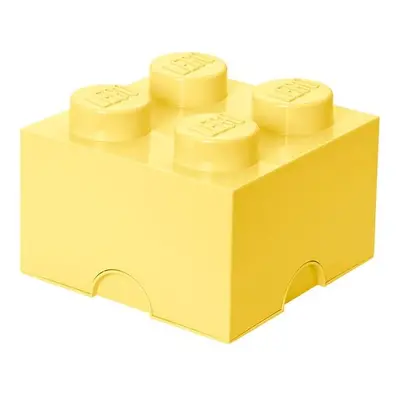 LEGO úložný box 4 - světle žlutá