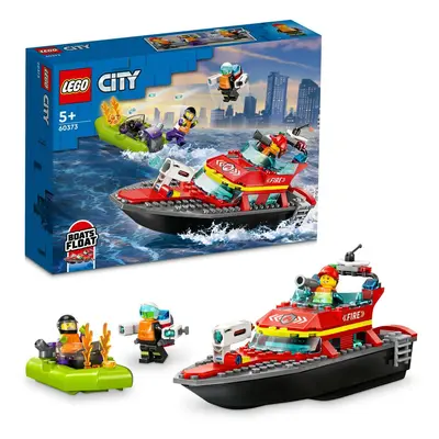 LEGO LEGO® City 60373 Hasičská záchranná loď a člun