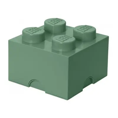 LEGO úložný box 4 - army zelená