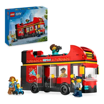 LEGO LEGO® City 60407 Červený dvoupodlažní vyhlídkový autobus