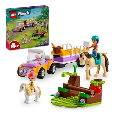 LEGO LEGO® Friends 42634 Přívěs s koněm a poníkem