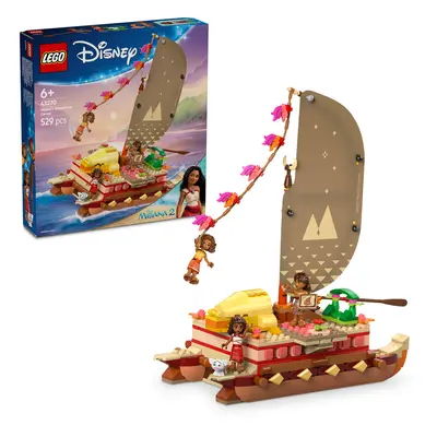 LEGO LEGO® │ Disney Princess 43270 Vaiana a dobrodružství na kánoi