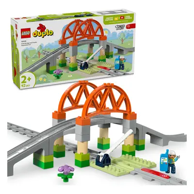 LEGO LEGO® DUPLO® 10426 Železniční most a koleje – rozšiřující sada