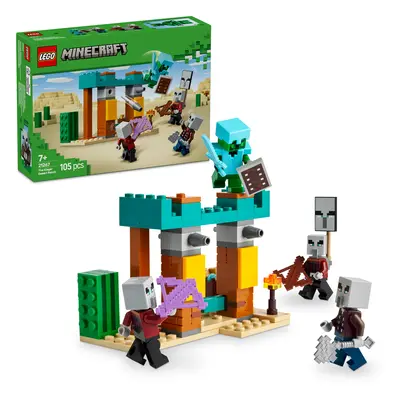 LEGO LEGO® Minecraft® 21267 Pouštní hlídka zákeřníků