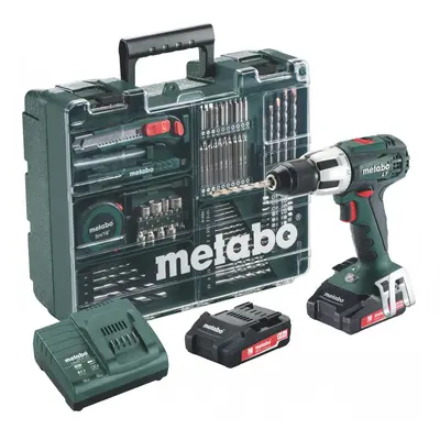 METABO SB 18 LT SET příklepová aku vrtačka MOBILNÍ DÍLNA 2x2Ah 60210360