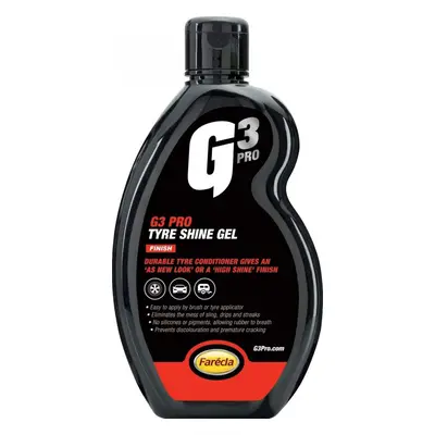 FARÉCLA G3 PRO TYRE SHINE GEL pro lesk pneumatik 500ml Finish 7213