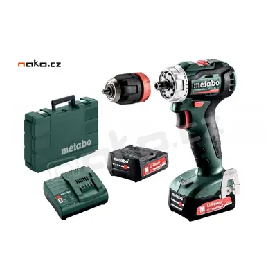 METABO PowerMaxx BS 12 BL Q aku vrtačka LiIon 2x2Ah 601039500