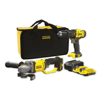 STANLEY FATMAX SFMCK471D2S-QW combo sada aku nářadí 18V LiIon 2x2Ah V20 v brašně