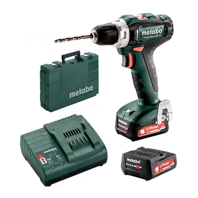 METABO PowerMaxx BS 12 aku vrtačka LiIon 2x2Ah 601036500