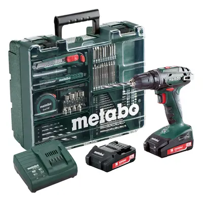 METABO BS 18 Li-Ion aku vrtačka 2x2,0Ah MOBILNÍ DÍLNA 602207880