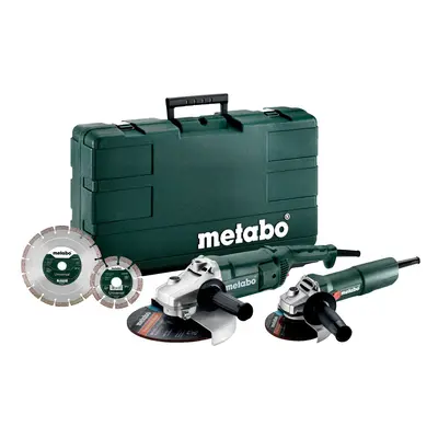 METABO combo set úhlových brusek v kufru WE 2200-230 a W 750-125 + dia kotouče 685172510