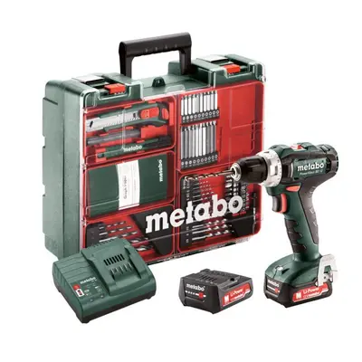 METABO PowerMaxx BS 12 Set Mobilní dílna aku vrtačka LiIon 12V 2x2Ah 601036870