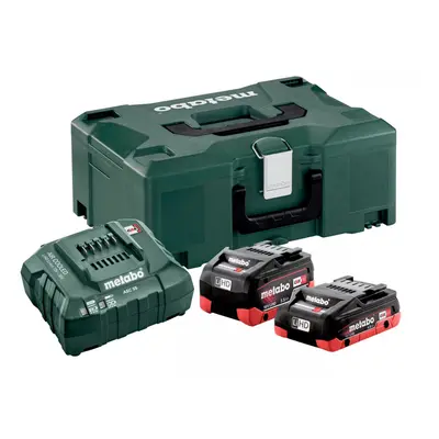 METABO Basic Set 18V LiHD (akumulátor 4.0+5.5Ah+nabíječka ASC 55 MetaLock II) 685136000