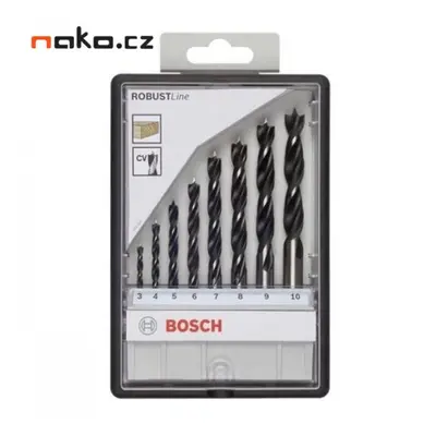 BOSCH sada vrtáků do dřeva Robust Line 8ks 2607010533