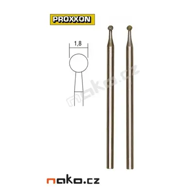 PROXXON 28222 diamantové tělísko koule 1,8mm (2ks)