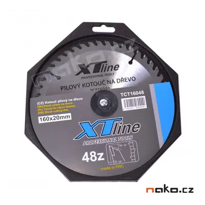 XTline pilový kotouč 160x2.6x20 48WZ TCT16048