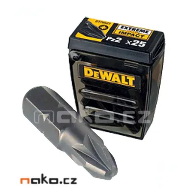 DeWALT DT70527 sada bitů Pz2 25mm (25ks)