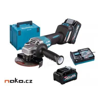 MAKITA GA029GM201 aku úhlová bruska s regulací 125mm Li-ion XGT 40V/4,0Ah