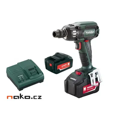 METABO SSW 18 LTX 400 BL aku rázový utahovák 2x4.0Ah 602205500