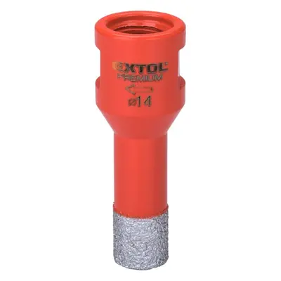 EXTOL PREMIUM 8801863 diamantová vykružovací korunka pr.14mm M14