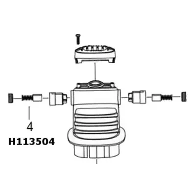 HECHT H113504 uhlíky pro míchadlo HECHT 1137