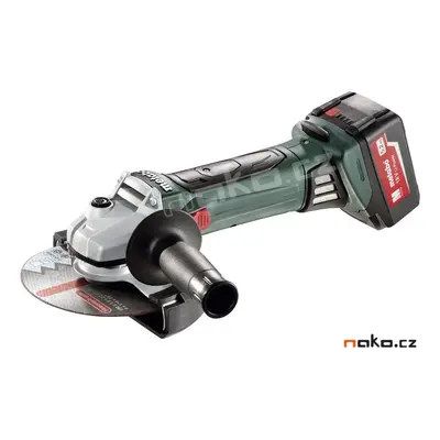 Metabo W 18 LTX 150 aku úhlová bruska 18V/5.2Ah 60040465