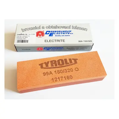 Kámen dvouzrnný 50x25x150 99A 150/320 O6V CARBORUNDUM