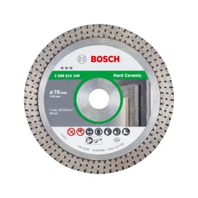 BOSCH 2608900652 diamantový dělící kotouč Best/Hard Ceramic 76x10mm