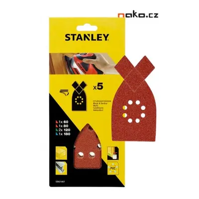 STANLEY sada výseků Z 60,120,180 suchý zip STA31467 pro KA280