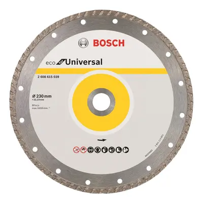 BOSCH diamantový řezací kotouč Eco for Universal TURBO 230x22mm 2608615039