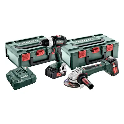 METABO Combo Set aku nářadí 18V BS 18 LT BL + WB 18 LTX BL 125 (2x5.2 Ah) 691201650