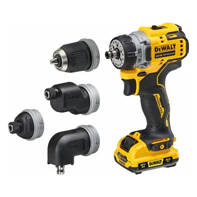 DeWALT DCD703L2T aku vrtačka s multifunkční hlavou 12 V/2 x3,0 Ah T STAK