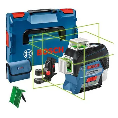 BOSCH GLL3-80 CG křížový laser zelený + držák BM1 a L-Boxx 0601063T03