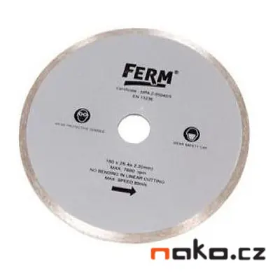 FERM TCA1004 diamantový kotouč 180x22,2x2,2mm pro FTZ-600N