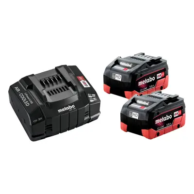 METABO Basic Set 18V SE LiHD (akumulátor 2x5.5Ah+nabíječka ASC 145) 685190000