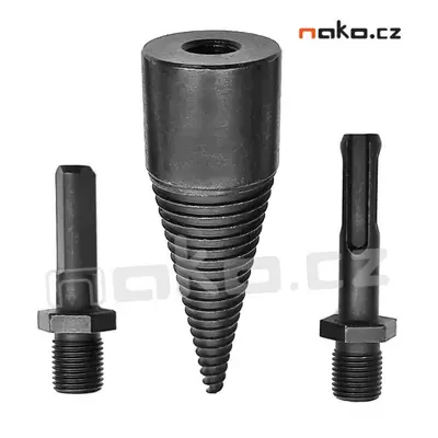 MAGG 060023 zavrtávací štípací kuželový trn 32x95mm na dřevo do vrtačky nebo kladiva