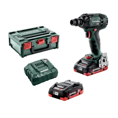 METABO SSW 18 LTX 300 BL aku rázový utahovák 1/2" 2x4.0Ah LiHD 602395800