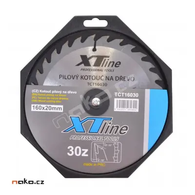 XTline pilový kotouč 160x2.6x20 30Z (TCT16030)