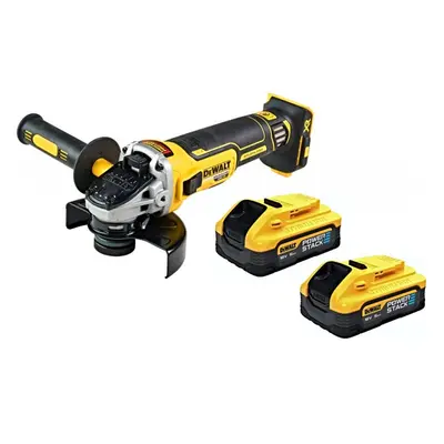 DeWALT DCG405H2T bezuhlíková aku úhlová bruska PowerStack 18V/2x5,0Ah