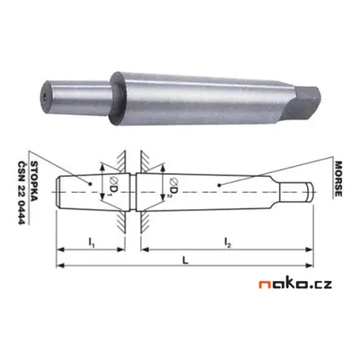 STIMZET trn pro vrtačkové sklíčidlo B18x2 MORSE 241329