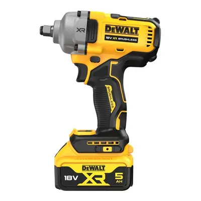 DeWALT DCF891P2G bezuhlíkový rázový utahovák 18V/2x5,0Ah s CFN krytem, PUR vložkou