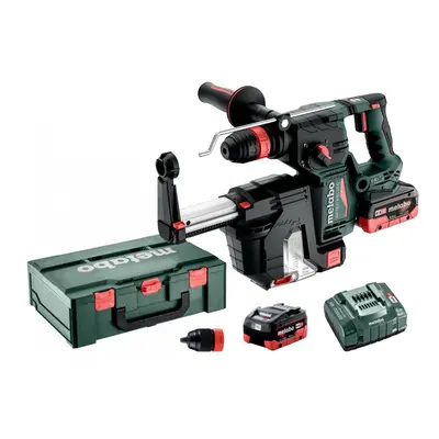 METABO KH 18 LTX BL 24 Q Set ISA aku kombinované kladivo 18V 2x5,5Ah LiHD 601714930