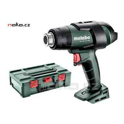 METABO HG 18 LTX 500 aku horkovzdušná pistole 610502840, metaBOX, bez akumulátoru