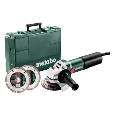 METABO WEQ 1400-125 Set úhlová bruska v kufru s dia kotouči 600347000