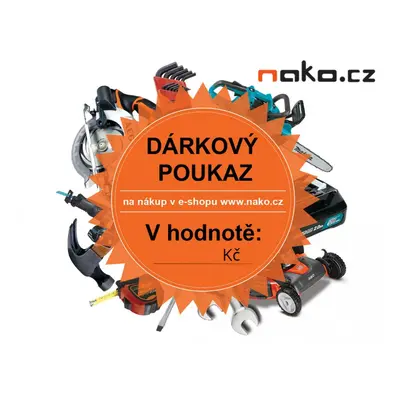 DÁRKOVÝ POUKAZ v hodnotě násobků 100 Kč