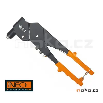 NEO TOOLS kleště nýtovací otočné na Al,Fe,Inox 18-102