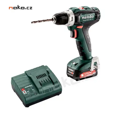 METABO PowerMaxx BS 12 aku vrtačka LiIon 12V 2Ah 601036000