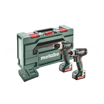 METABO Combo set 2.7.1. aku vrtačka + utahovák PowerMaxx BS 12+SSD 12, 2x2Ah, 685166000